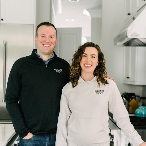 Pat and Ellie O'Brien founders of Square Root